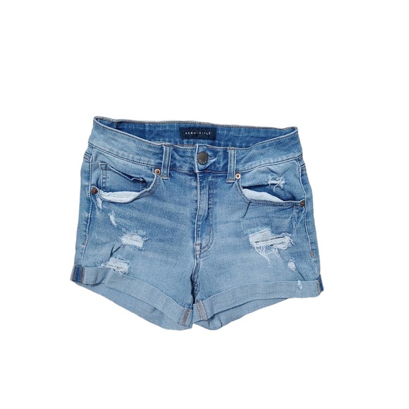 Aeropostale High Waisted Midi size 4 #1002 - Picture 1 of 3